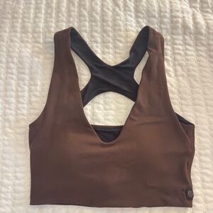 Lululemon Athletica Brown Sports Bra